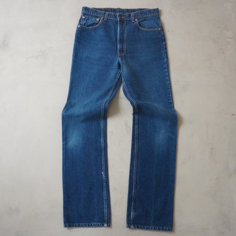 Vintage Levis 517 Jeans 36x36 Mens 90s Blue Bootcut USA Made Denim Western